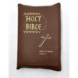 Holy Bible King of Kings Revelation 19 KJV 1954 Book Production Industries
